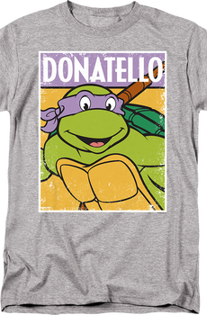 Distressed Donatello Photo Teenage Mutant Ninja Turtles T-Shirt