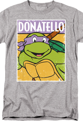Distressed Donatello Photo Teenage Mutant Ninja Turtles T-Shirt