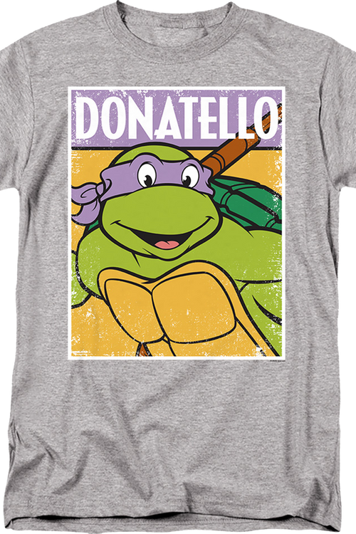 Distressed Donatello Photo Teenage Mutant Ninja Turtles T-Shirtmain product image