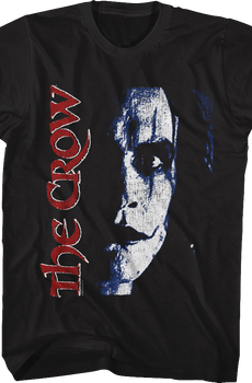 Distressed Face Paint The Crow T-Shirt