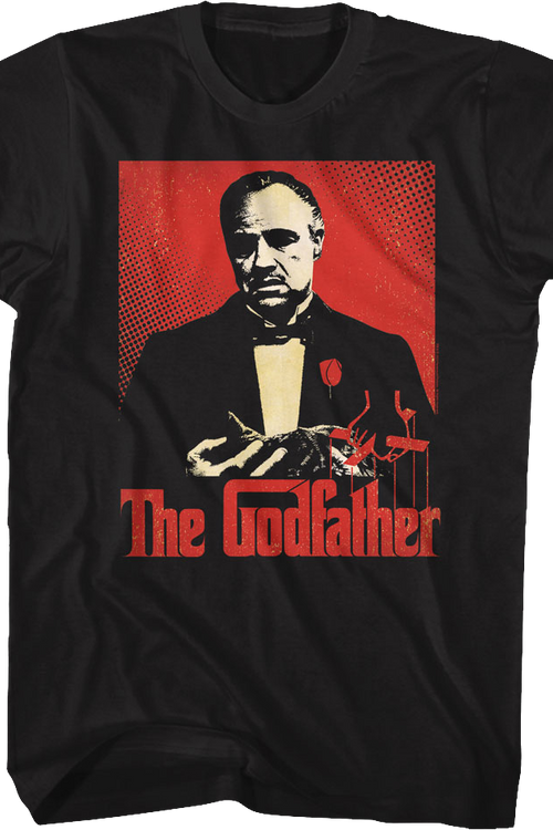 Distressed Graphic Art Godfather T-Shirtmain product image