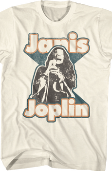 Distressed Janis Joplin T-Shirt