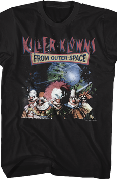 Distressed Killer Klowns From Outer Space T-Shirt