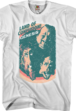 Distressed Land of Confusion Genesis T-Shirt