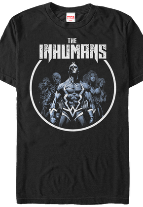 Distressed Logo Inhumans T-Shirt