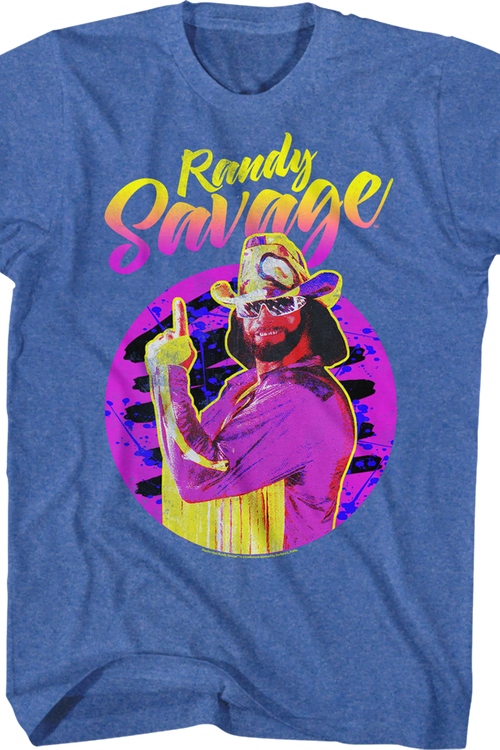 Distressed Macho Man Randy Savage T-Shirtmain product image