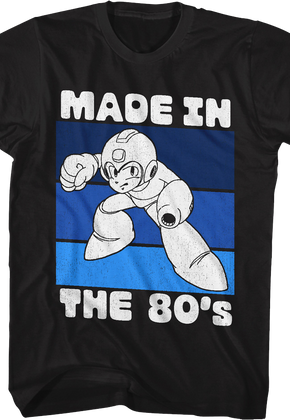 Distressed Made In The 80's Mega Man T-Shirt