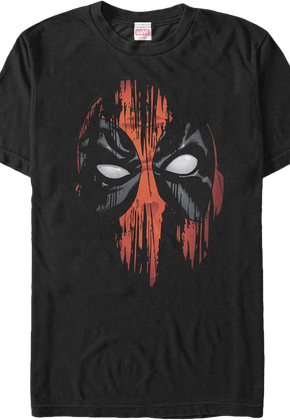 Distressed Mask Deadpool T-Shirt
