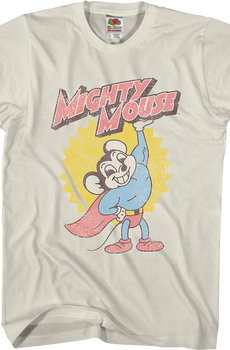 Distressed Mighty Mouse T-Shirt