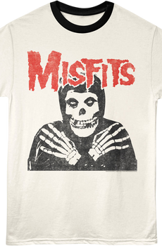 Distressed Misfits Ringer Shirt