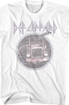 Distressed On Through The Night Def Leppard T-Shirt