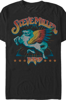 Distressed Pegasus Steve Miller Band T-Shirt