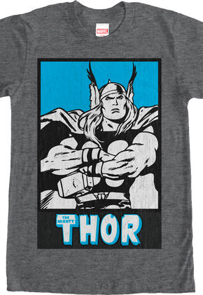 Distressed Poster Thor T-Shirt
