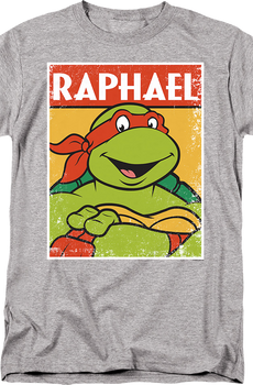 Distressed Raphael Photo Teenage Mutant Ninja Turtles T-Shirt