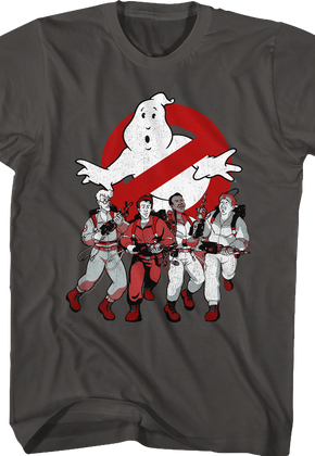 Distressed Real Ghostbusters T-Shirt