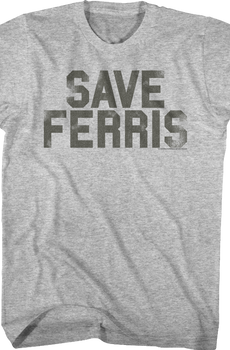 Distressed Save Ferris Bueller T-Shirt