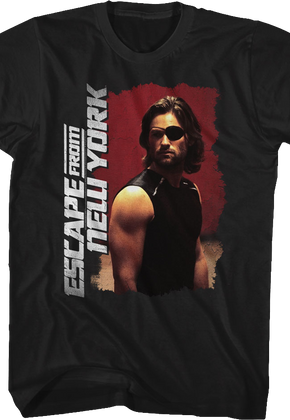 Distressed Snake Plissken Escape From New York T-Shirt