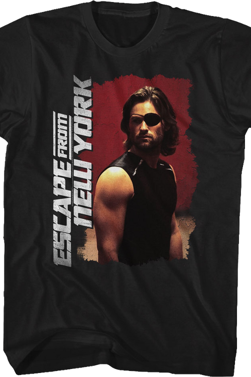 Distressed Snake Plissken Escape From New York T-Shirtmain product image