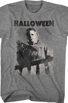 Distressed The Shape Halloween T-Shirt