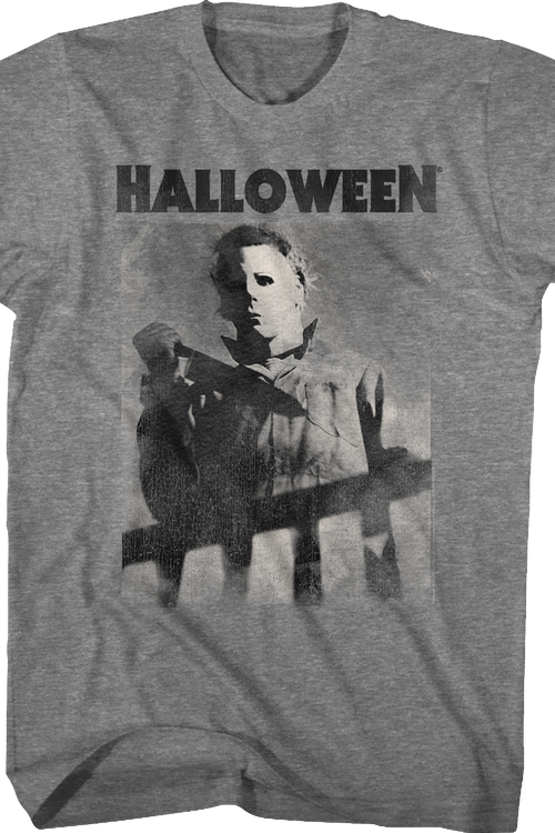 Distressed The Shape Halloween T-Shirtmain product image