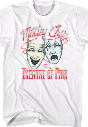 Distressed Theatre Of Pain Motley Crue T-Shirt