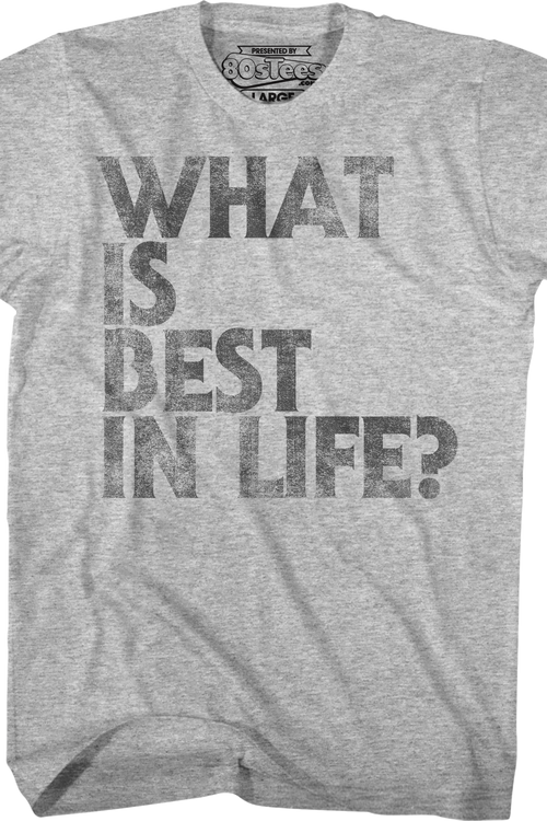 Distressed What Is Best In Life Conan The Barbarian T-Shirtmain product image