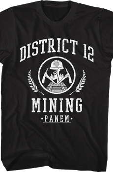 District 12 Mining Hunger Games T-Shirt