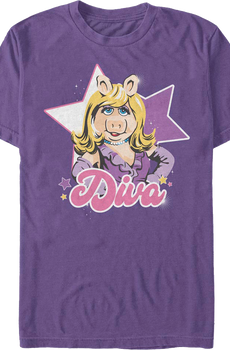 Diva Miss Piggy Muppets T-Shirt