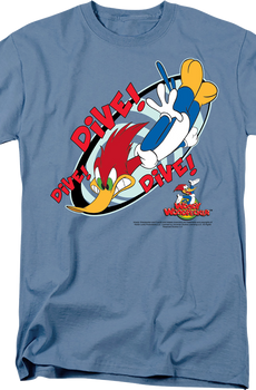 Dive Woody Woodpecker T-Shirt