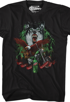 Do The Dew Wolf Eagle Mountain Dew T-Shirt