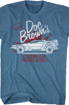 Doc Browns Custom Autos Shirt