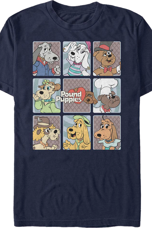 Dog Collage Pound Puppies T-Shirtmain product image