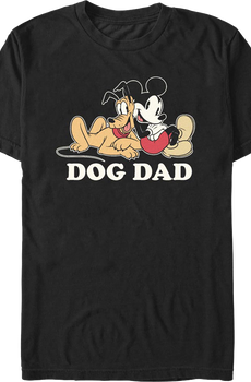 Dog Dad Mickey Mouse Disney T-Shirt