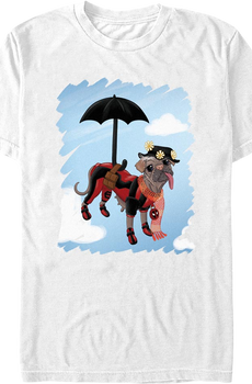 Dogpool Mary Puppins Deadpool & Wolverine Marvel Comics T-Shirt