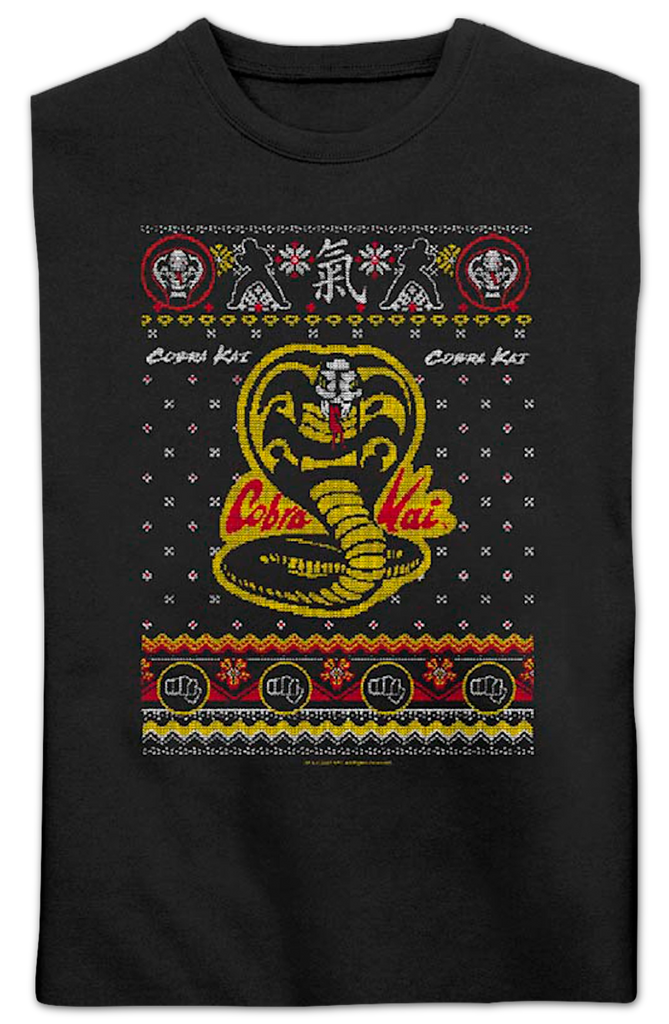 Cobra kai 2025 ugly sweater