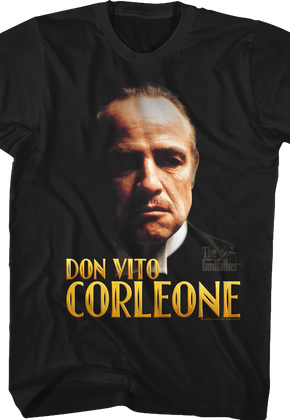 Don Vito Corleone Godfather T-Shirt