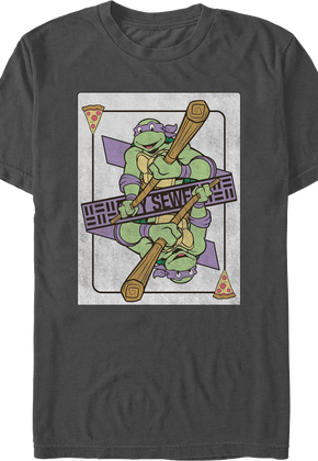 Donatello Playing Card Teenage Mutant Ninja Turtles T-Shirt