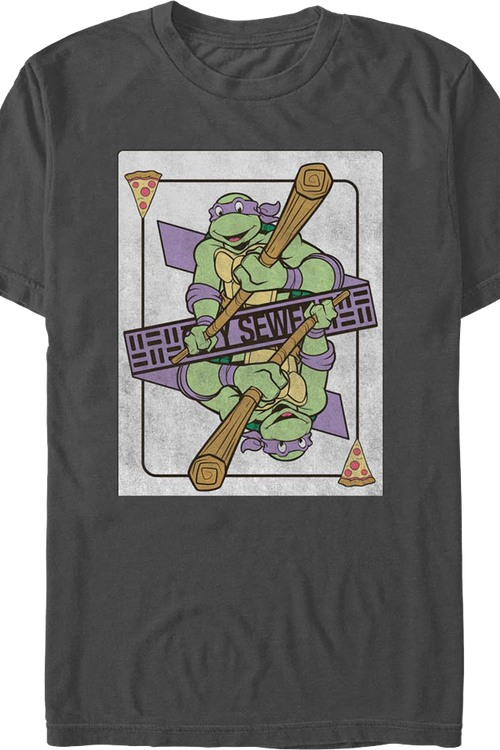 Donatello Playing Card Teenage Mutant Ninja Turtles T-Shirtmain product image