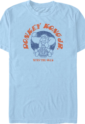 Donkey Kong Jr. Wins The Gold Nintendo T-Shirt