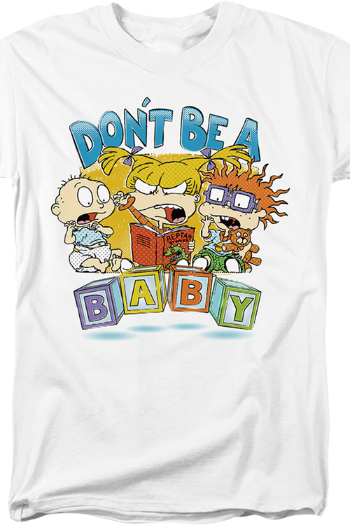 Don't Be A Baby Blocks Rugrats T-Shirtmain product image