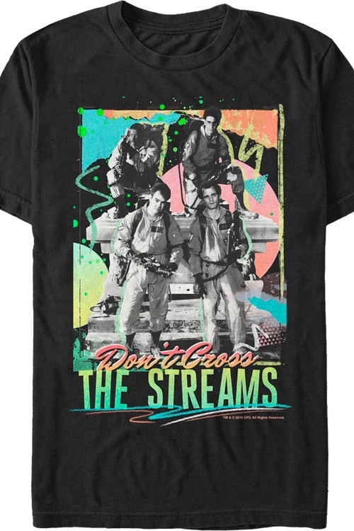 Don't Cross The Streams Ghostbusters T-Shirtmain product image