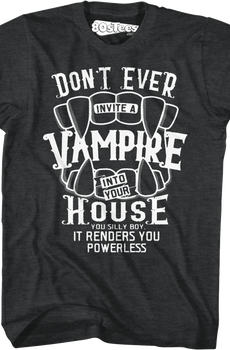 Don't Ever Invite A Vampire Into Your House Lost Boys T-Shirt