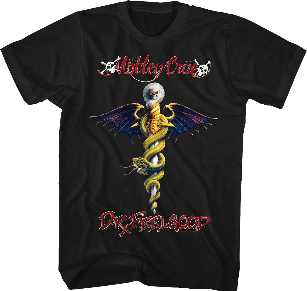 Feelgood Album Cover Motley Crue T-Shirt - Main Image