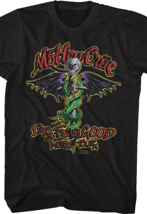 Dr. Feelgood World Tour Motley Crue T-Shirt