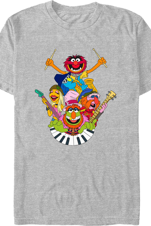 Dr. Teeth And The Electric Mayhem Group Photo Muppets T-Shirtmain product image