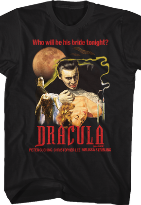 Dracula Poster Hammer Films T-Shirt
