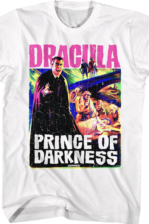 Dracula Prince Of Darkness Hammer Films T-Shirtmain product image
