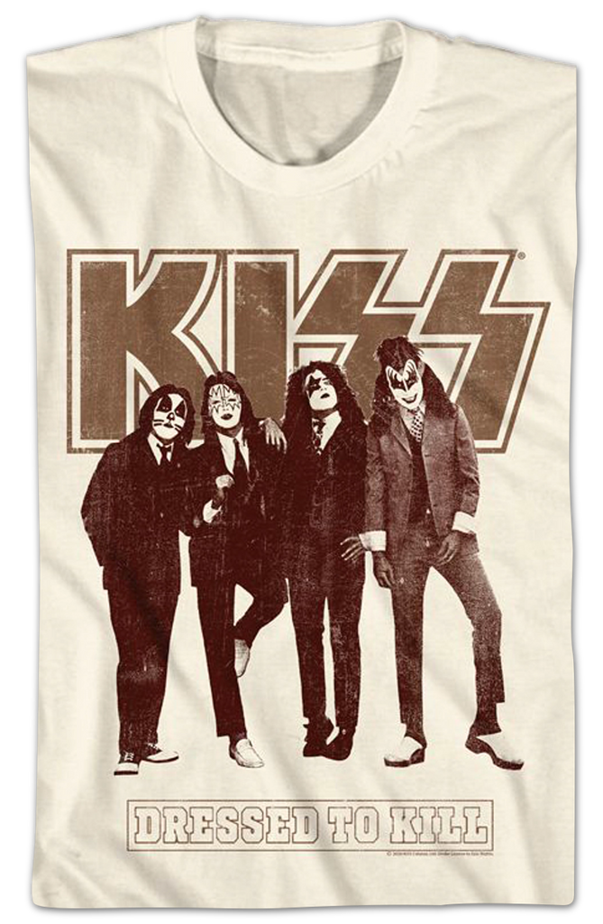 Dressed To Kill KISS T-Shirt