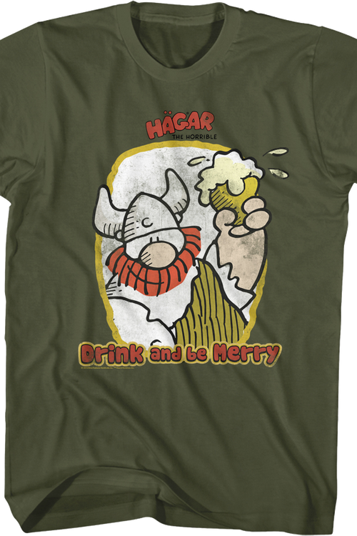 Drink And Be Merry Hagar The Horrible T-Shirtmain product image
