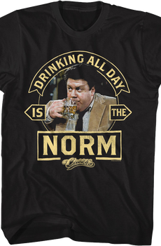 Vintage Drinking All Day Is The Norm Cheers T-Shirt